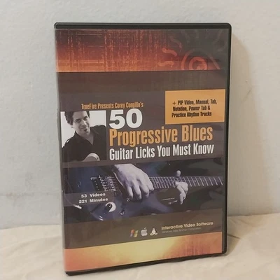 2012 Truefire Corey Congilio's 50 Progressive Blues Guitar Licks You Must Know - Image 1 of 4