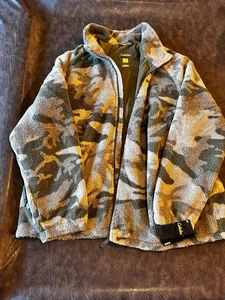 Cabela's Outfitter Berber Fleece Zip-Up Camo Jacket - 3XL - Brand New w/ Tags - Picture 1 of 4
