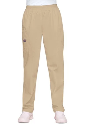 Cherokee Workwear Natural Rise Tapered Pull-On Cargo Pant Tall 4200T KAKW Khaki - Image 1 of 4