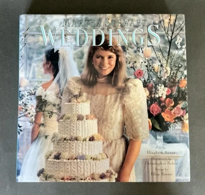 VTG Martha Stewart Weddings Book w/Dustjacket, 1987, 1st Edition - Image 1 of 4