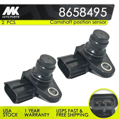 2pcs Camshaft Position Sensor 8658495 For 2007-2013 Volvo C30 S40 XC60 V50 V60 Foto 1 de 4