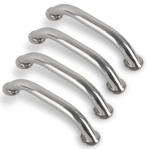 Five Oceans Boat Grab Handle 4 Pack 9 Inch Stainless Steel Marine Handrail  - Picture 1 of 7