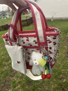 VIRAL Madden Girl Cherry Bow Tote - Picture 1 of 13