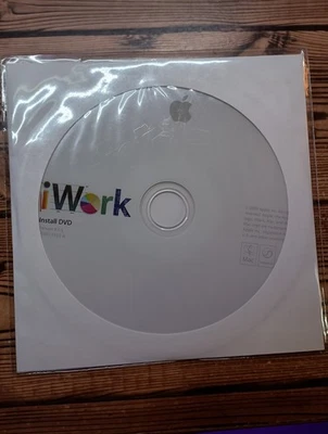 Apple iWork 2009 Install DVD Version 9.0.3 SEALED - Image 1 of 2