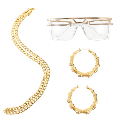 VETEMENTS Retrò Abbigliamento Puntelli Uomo e Donna Set Gioielli Costume Gioielli