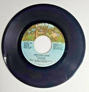 STORIES BROTHER LOUIE / WHAT COMES AFTER 45 RPM RECORD - Imagen 1 de 4