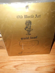 OLD WORLD ART GOLD LEAF 25 LEAVES THE CONKLIN-FENSTERMAKER CO. - Picture 1 of 5