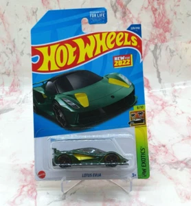 2022 Hot Wheels: Lotus Evija - HW Exotics - Dark Green - Picture 1 of 4