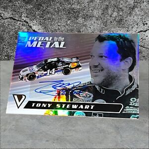 Tony Stewart PANINI CHRONICLES VICTORY PACK PULLED NASCAR RACING signed card