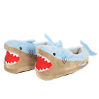 NOVELTY JAWS SHARK ATTACK  HIGH QUALITY SUPER SOFT PLUSH SLIPPERS NEW WITH TAGS