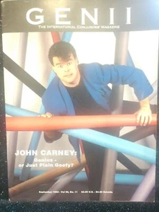 John Carney Issue Genii Magazine 1993 Vol. 56 No. 11 - Picture 1 of 6