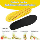US Memory Foam Orthotic Arch Support Shoes Insoles Inserts Pads Women Men Unisex