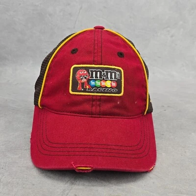 De colección M&M's NASCAR Racing Chase Sombrero Kyle Busch 18 Snapback Rojo Talla Única Gorra Foto 1 de 4