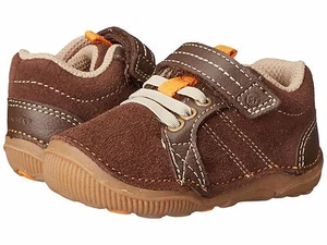  Stride Rite Little Boys Soft Shoes Brown  Infant Boys Size 4 Wide - Picture 1 of 7