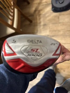 Rawlings Delta SL 1000 25 Degree 5 Wood Hybrid Rh 38.5" Steel Stiff New Grip - Picture 1 of 6