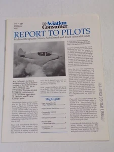 The Aviation Consumer Report To Pilots June 15, 1989, Vol 19 No 12- 053024JENON2 - Picture 1 of 1