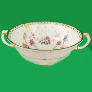 ROYAL ANTOINETTE by Royal Crown Derby Cream Soup NEW NEVER USED made in England - Picture 1 of 3