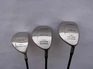 New Titanium Wood set of 3 #Driver,3,5,RH graphite-Men-Senior Flex - Picture 1 of 3