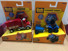 Bob the Builder Take Along PACKER and SCRAMBLER die-cast vehicles - New in Box