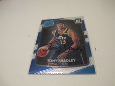 2018 Panini Tony Bradley Utah Jazz Autographed Basketball Rookie Card COA