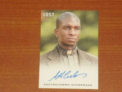 LOST ARCHIVES:  ADETOKUMBOH McCORMACK as YEMI  Autographed Trading Card 2010 - Image 1 of 2