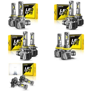 AUXITO H11 9005 9006 9012 H7 LED Headlight Fog Bulb High Low Beam 6500K H - Picture 1 of 35