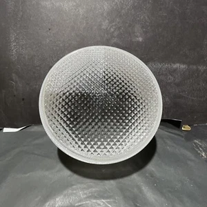 "Accesorio de pantalla de globo de tambor de techo de vidrio Empire vintage 8" Art Deco 7 7/8"" - Imagen 1 de 24