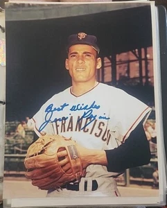 Jose Pagan (D.) signed 8x10 photo - San Francisco Giants - Picture 1 of 1