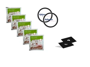 5 BUSTINE DECALCIFICANTE AXOR + 2 GUARNIZIONI + 2 SPESSORI - Imagen 1 de 1