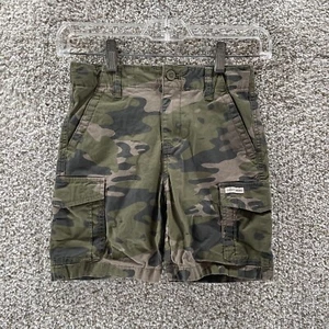 Lucky Brand Shorts Youth Extra Small Camo Cargo Preppy Boys Kids Cotton Logo - Picture 1 of 8