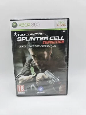 Tom Clancy's Splinter Cell: Conviction - Exclusive Pre Order Pack Xbox 360 - NEW - Image 1 of 4