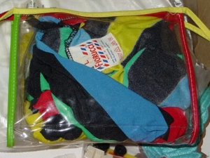 FIORUCCI VINTAGE 1980er EINTEILER BADEANZUG -M farbig, NEW OLD STOCK GRÖSSE LARGE - Bild 1 von 5