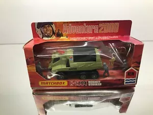 MATCHBOX ADVENTURE 2000 K-2004 ROCKET STRIKER +FIGURES-L11.0cm rare- GOOD IN BOX - Picture 1 of 12