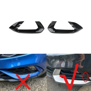 Black Front Bumper Left Right Side Grill Cover Trim for Kia Sportage MK5 NQ5 - Picture 1 of 5
