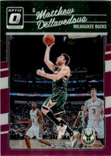 2016-17 Donruss Optic Purple Prizm Matthew Dellavedova Milwaukee Bucks #8