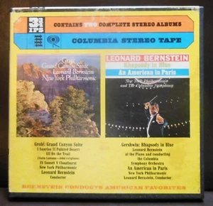 Bernstein Conducts American Favorites Grofe 4 Track 3 3/4 IPS Reel to Reel Tape - Picture 1 of 8