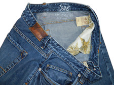 Tommy Bahama Standard Premium Denim Blue Jeans Tag 40x32 measured Size 39x32