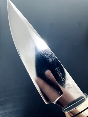 Rare Ichiro Hattori YYS Hunter Knife | Aogami Blue Steel | Hidden Tang | Japan Foto 1 de 4