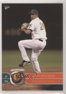 2007 MultiAd Sports Fresno Grizzlies Scott Atchison #2