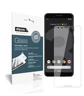 2x Pantalla para Google Pixel 3 Protector de Vidrio Flexible Cristal 9H - Imagen 1 de 4