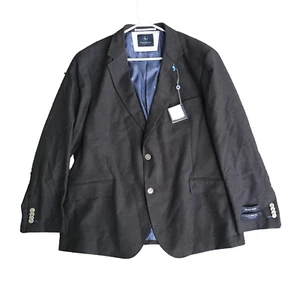 NWT Tailorbyrd Blazer 48R Charcoal Gray Jacket Two Button Coat Golf Men Sports - Picture 1 of 14