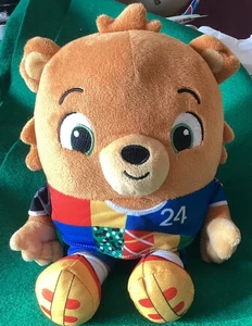 ALBART EURO 2024 FOOTBALL MASCOT UEFA CUDDLY 8"PLUSH SOFT TOY SOUVENIR EURO 24 - Picture 1 of 3