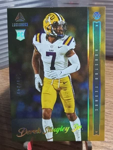 2022 Panini Luminance Rookie Gold /249 Derek Stingley Jr #138 Rookie RC - Picture 1 of 2