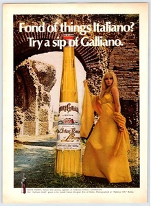 Anuncio de revista Maya Morin Galliano Gold 1970 vintage 8"X11" años 70 M719 - Imagen 1 de 1