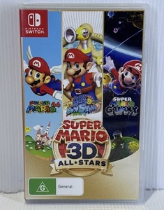 Super Mario 3D All-stars Nintendo Switch Good Condition 3 Games In One Rare - Picture 1 of 8