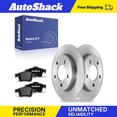 Rear Brake Rotors Ceramic Pads for 2005-2013 Mazda 3 2013 Mazda 3 Sport - Изображение 1 из 4