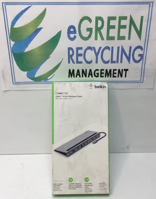 Belkin Connect USB-C 11-In-1 Multiport Dock INC004 Sealed w/ Free Shipping - Image 1 of 4