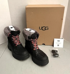 UGG Women ASHTON ADDIE W/1130524 Black Boots w/ Box Size 6.5 USA - Picture 1 of 15