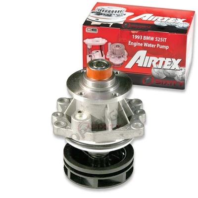 Bomba de agua del motor Airtex para BMW 525iT 1993 2,5 L L6 refrigerante correas anticongelantes sm Foto 1 de 4