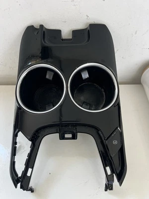 Ford Fusion 2013-2020 consola central delantera doble portavasos negro OEM Foto 1 de 4